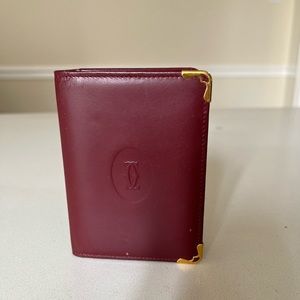 Cartier 2 Credit Card Compact Wallet